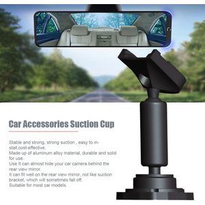 Direct Fit Aluminiumlegering Duurzaam Zuignap Ondersteuning Dash Cam Auto Accessoires Achteruitkijkspiegel Houder Universele Auto Stand Mini