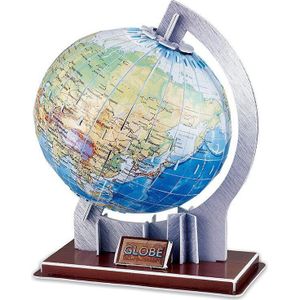 Globe World Map 3D Puzzel Papier Model Astronomie Leren Speelgoed Voor Kinderen Kids Educatief Diy Aarde Cognitie Puzzels