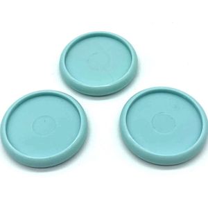 100Pcs 30Mm Planner Plastic Ringen Paddestoel Gat Losbladige Notebook Plastic Binding Discs Binding Ringen Macaron Disc binding