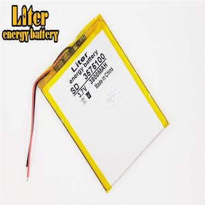 3800 Mah Binnenlandse Tablet Pc 7 Inch 8 Inch 9 Inch 3575100 Ingebouwde 3.7V Lithium Polymeer Batterij