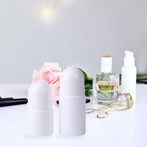 30Ml/50Ml Hervulbare Roller Fles Essentiële Olie Deodorant Parfum Container Lotion Dispenser Fles Draait