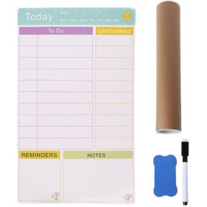 Dagelijkse Planner Magnetische Whiteboard Magneten Marker Gum Opnemen Bericht