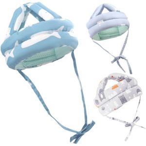 3 Stuks Peuter Infant Baby Veiligheid Helm Cartoon Dier Lopen Kruipen Hoofdbescherming Cap Anti Collision Bumper Motorkap