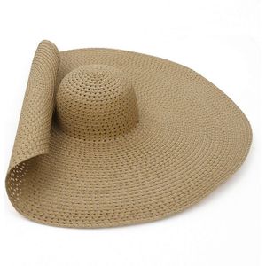 Wide Brim Hats Water Hat Men Sun Straw For Women Foldable Floppy Beach  Summer Oversized Weave Bowknot Lace Cap From 13,78 €