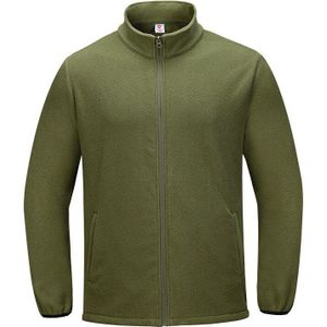 Outdoor Sport Fleece Trui Mannen Herfst En Winter Dubbelzijdige Fluwelen Gewatteerde Verdikte Jas Losse Revers Warm vest