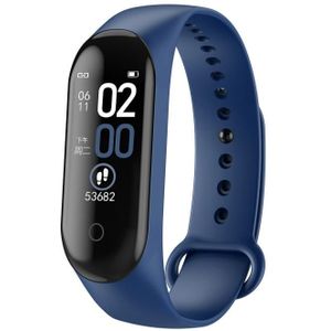 M4 Sport Fitness tracker Horloge Smartband Armband Bloeddruk Hartslagmeter Smart band Polsband Mannen Voor IOS Android