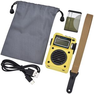 HRD-701 Volledige Band Digitale Radio Draagbare Subwoofer Radio Geluidskwaliteit Bluetooth Tf Card Nummer Display Radio