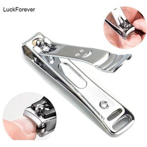 Glimlach Rvs Nail Clipper Cutter Manicure Finger Toe Nail Trimmer Professionele Nagelknipper Scherpe Pedicure Gereedschap