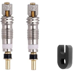 Fiets Ventiel Kern Set Fiets Band Air Valve Core Reparatie Tool Kit Vervanging Voor Presta
