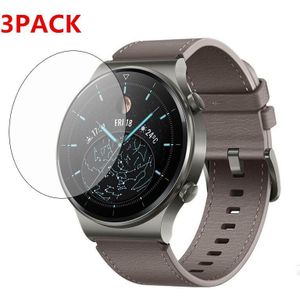 3Pack Voor Huawei Horloge Gt 2 (46Mm) GT2 Pro Gt 1 Gehard Glas Screen Protector Smartwatch Beschermende Glas