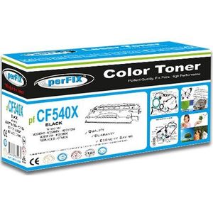 De Perfix Pf CF540X Zwart 203X-Toner 3,2K
