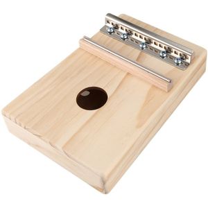 Eenvoudige Montage 17 Sleutel Kalimba Handwerk Diy Kit Hout Vinger Duim Piano Voor Kinderen Kids Musical Instrument