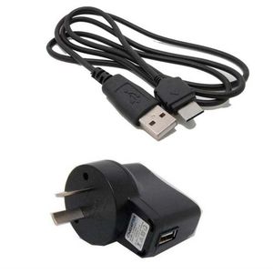 Usb Wall Charger &amp; Data Kabel Voor Samsung SGH-T329 Streep T509 T519 Trace T629 X820 X830 D800 P300 T809/d820 Z510 Z540 A436