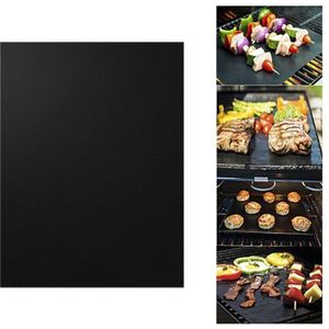 Herbruikbare Non-stick Bbq Grill Mat Pad Bakplaat Draagbare Outdoor Picknick Koken Barbecue Oven Tool Bbq Accessoires Gril mat