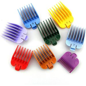 3-25Mm 8 Stuks Universele Professionele Tondeuse Gids Limiet Kam Trimmer Guards Attachment Mode Styling Kapper Gereedschappen