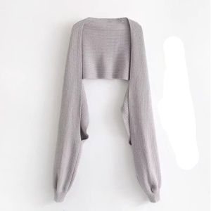 [Eam] Vrouwen Korte Breien Multicolor Zwart Warm Houden Sjaal Lange Persoonlijkheid Mode Tij Herfst Winter JD5620