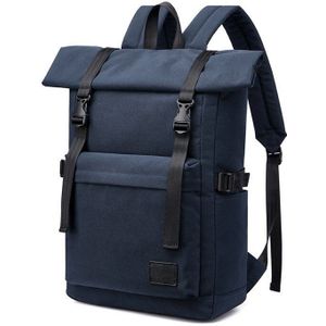 VZVA2020 men&#39;s backpack casual college style canvas waterproof college student school bag business computer rucksack