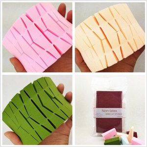 24 Kleine Make-Up Foundation Sponge Gezicht Make-Up Cosmetische Puff Powder Smooth Beauty Cosmetische Make Up Spons Beauty Tools