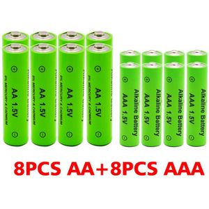 Aa + Aaa 100% Aa Oplaadbare Batterij 1.5V Aaa Alkaline 2100-3000Mah Voor Zaklamp Speelgoed Klok MP3 Speler Vervangen Ni-Mh Batterij