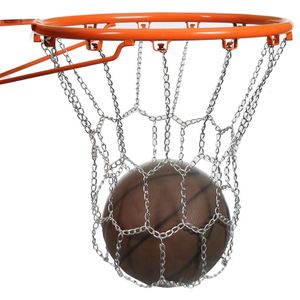 Basketbal Hoepel Ring Metalen Net Doel Velg Ball Chain Sport Outdoor Bord Mesh Voor Veiligheid Oefening Accessoires