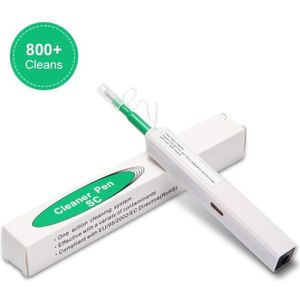 Lc/Sc/Fc/St One-Click Cleaner Tool 1.25Mm En 2.5Mm Fiber optic Cleaning Pen 800 Reinigt Fiber Optic Cleaner