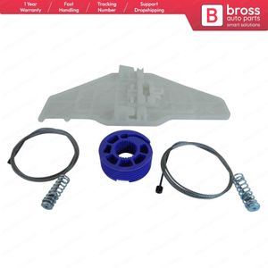 Bross Auto-onderdelen BWR1200 Elektrische Ruitbediening Regulator Reparatie Kit Rechts Achter Deur Voor Citroen C5 -Op uit Turkije