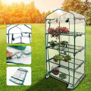 Mini Draagbare Tuin Groene Huis Outdoor Warme Kas Beschermen Bloem Planten Tuinieren Waterdichte PVC Rits Breathtability