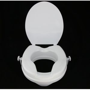 Badkamer Senior Volwassenen Zwangere Vrouwen Toiletbril Riser Verhoogde Veiligheid Stoel Lifter Extender Verhoogde Seat, 2 Inch