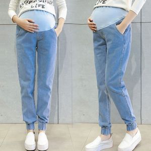 Moederschap Broek Herfst Zwangere Vrouwen Jeans Dragen Broek Moederschap Jurk Losse Buik Harembroek