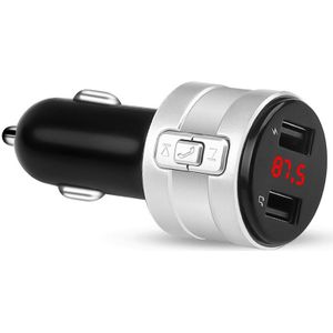 Fm-zender Bluetooth 4.2 Auto MP3 Speler 3.1A Dual Usb-poorten Car Charger Handsfree Modulator Kit Sigarettenaansteker Adapter