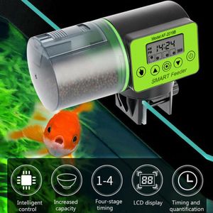 Timer Fish Feeder Digitale Automatische Vijver Koi Vis Timer Auto Eten Dispenser Draagbare Vis Feeder Gereedschap Ca. 11*15 Cm