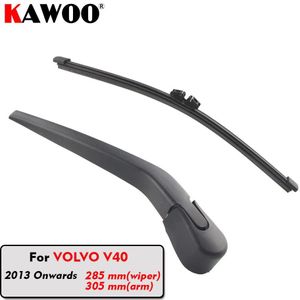 Kawoo Auto Achter Wisser Bladen Terug Ruitenwissers Arm Voor Volvo V40 Hatchback (Vanaf ) 285 Mm Auto Voorruit Blade