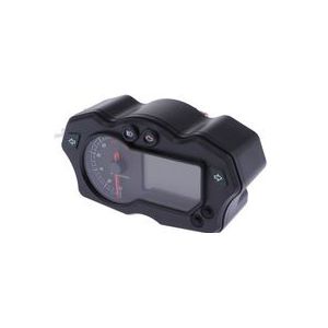 Dc 12V Universele Motorfiets Digitale Lcd Toerenteller Snelheidsmeter Gauge Meter