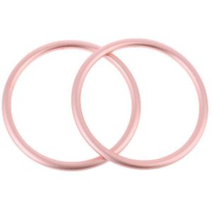 2 Stks/set Autostoeltjes Ring Sling One Size Aluminium Ring Pasgeboren Baby Wrap Accessoires Voor Mama