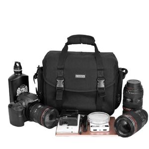 CADEN DSLR Camera Tas Nylon Schoudertas Camera Case Voor Canon Nikon Sony Lens Pouch Tas Waterdichte Fotografie Foto Tas