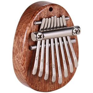 17 Toetsen Kalimba Duim Piano Gemaakt Door Single Board Hoge Transparant Acryl Mbira Vinger Piano Draagbare Muziekinstrument