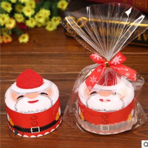 Kerstman Sneeuwpop Kerstboom Katoen Super Zachte Handdoek Party Decor