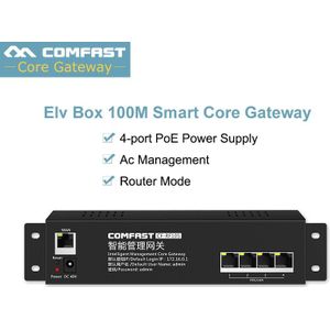 Comfast RF105 100M Smart Core Gateway AC Gateway Routing QCA531 AC Router met 4LAN poort 10/100Mbps POE voeding Router Modus