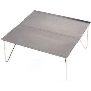 Klaptafel Barbecue Picknick Wandelen Duurzaam Aluminium Plaat Draagbare Meubels Mini Bureau Camping Enkele Lichtgewicht Outdoor