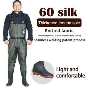 Winter Vissen Waterdichte Broek Laarzen Vliegvissen Pak Waden Rubber Laarzen Steltlopers Schoenen Voor Mannen Outdoor Product