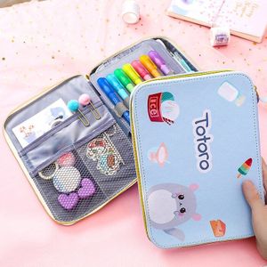 1 Pcs Kawaii Etui Eenhoorn Grote School Potlood Doos Pencilcase Potlood Tas Schoolbenodigdheden Briefpapier