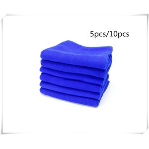 5Pcs Universal Auto Onderdelen Schoonmaakdoekje Microfiber Auto Handdoek Voor Tesla Aston Martin Volvo Mazda Suzuki Isuzu Daihatsu
