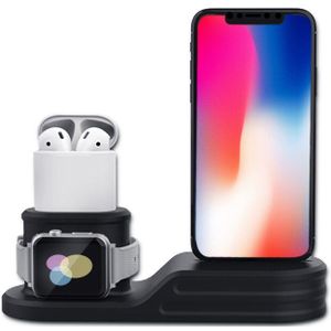 Horloge Accessoires Voor Apple Horloge Band 4 3 5 Iwatch Band Strap Airpods Iphone X 8 7 6 Siliconen Lading station