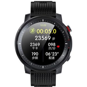 Smartwatch Android/Ios Full Touch Screen L15 Smart Horloge Mannen Muziek Control Bluetooth Camera Zaklamp Pro Waterdicht