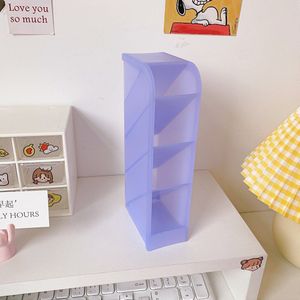 Macarons Kleur Eenvoudig Pennenhouder Leuke Desktop Opbergdoos Leuke Briefpapier Cadeau Voor Kinderen School Office Supply