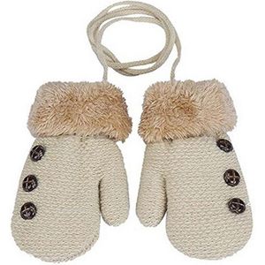 Kinderen Wanten Winter Wol Baby Gebreide Handschoenen Kinderen Warme Touw Baby Wanten Voor Kinderen 1-3 jaar Oud