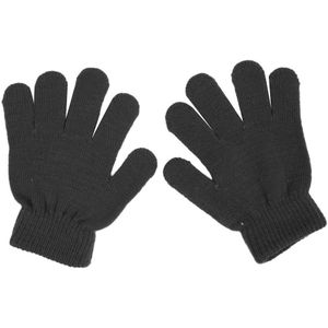 Winter Leuke Baby Jongens Meisjes Handschoenen Effen Kleur Vinger Punt Knit Stretch Wanten