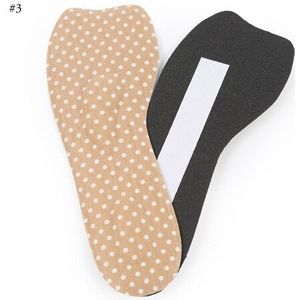 1 Paar Schoen Ondersteuning Paar Anti-Slip Hoge Zweet Absorptie 3/4 Massage Inlegzolen Kussen Inserts Voor Hoge hakken Sandalen