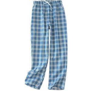 Mannen Katoen Slaap Broek Plaid Gebreide Slaap Broek Heren Pyjama Broek Bodems Nachtkleding Pyjama Korte Voor Mannen Pijama Hombre