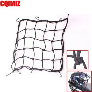 3 kleuren Optie Motorfiets Helm Bungee Bagage Cargo 6 Haken Netto Houd 40*40 cm